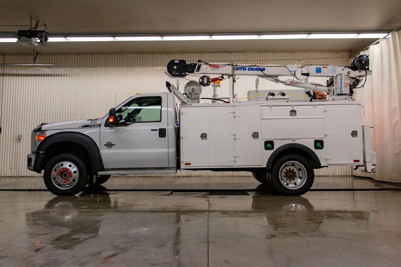 2015 Ford F-550 4x4 Reg Cab XLT Mechanics Diesel Red Deer AB