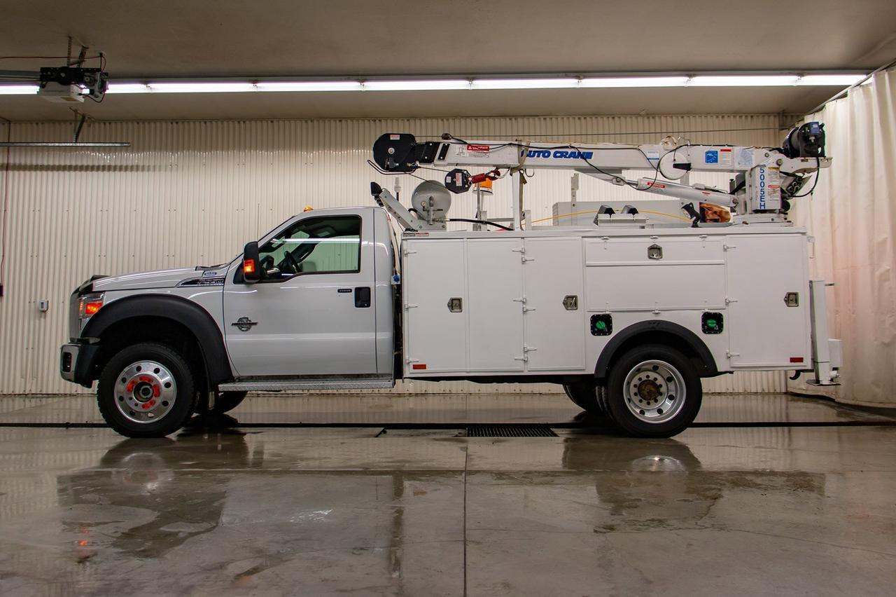 2015 Ford F-550 4x4 Reg Cab XLT Mechanics Diesel Red Deer AB