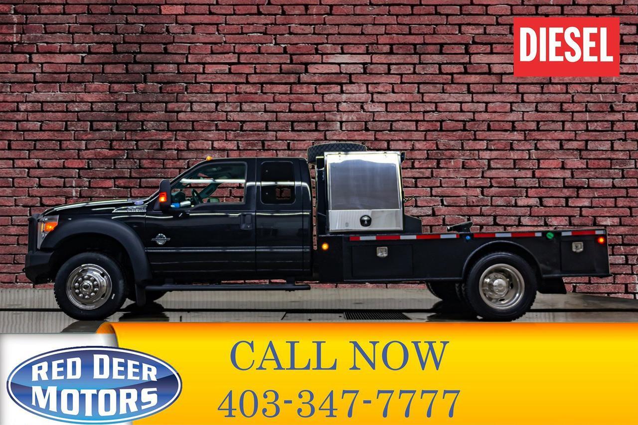 2015 Ford F-550 4x4 Super Cab XLT Deck Diesel