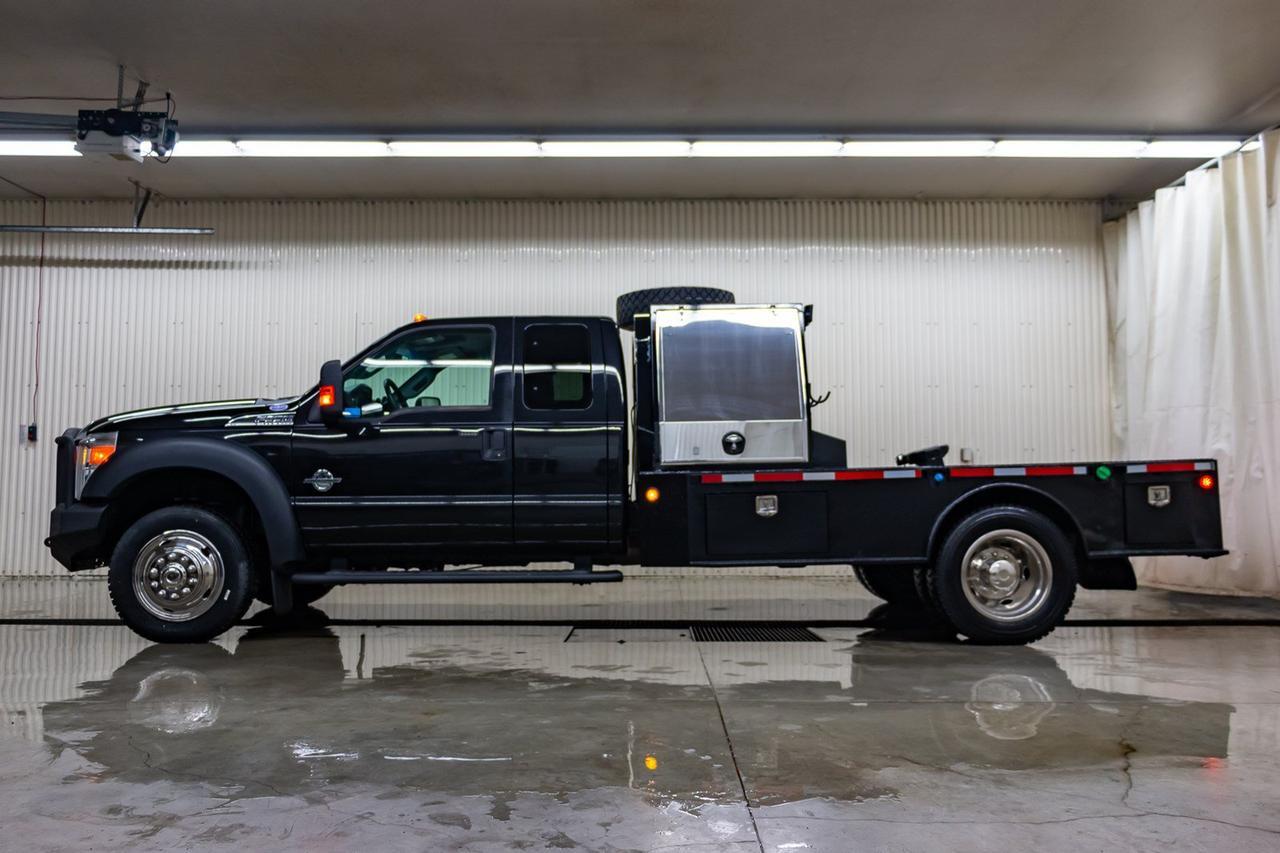 2015 Ford F-550 4x4 Super Cab XLT Deck Diesel Red Deer AB