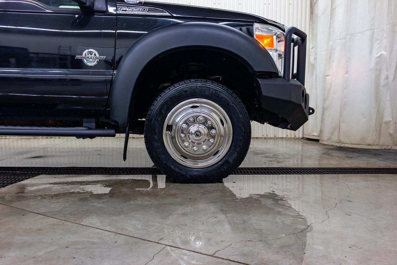 2015 Ford F-550 4x4 Super Cab XLT Deck Diesel Red Deer AB