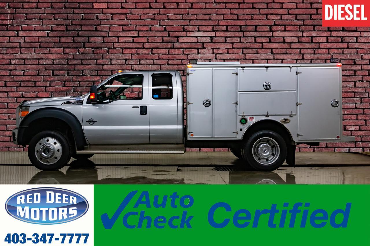 2015 Ford F-550 4x4 Super Cab XLT Diesel Service Box