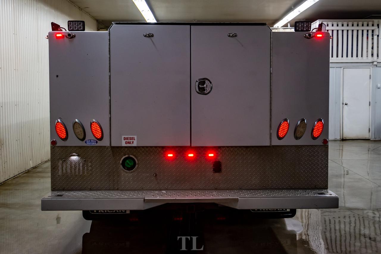 2015 Ford F-550 4x4 Super Cab XLT Diesel Service Box Red Deer AB