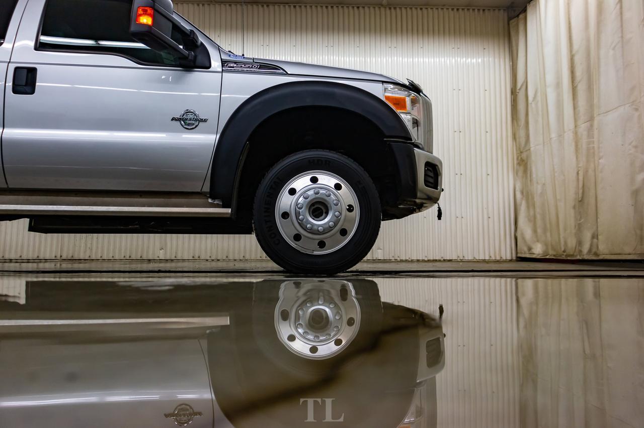 2015 Ford F-550 4x4 Super Cab XLT Diesel Service Box Red Deer AB