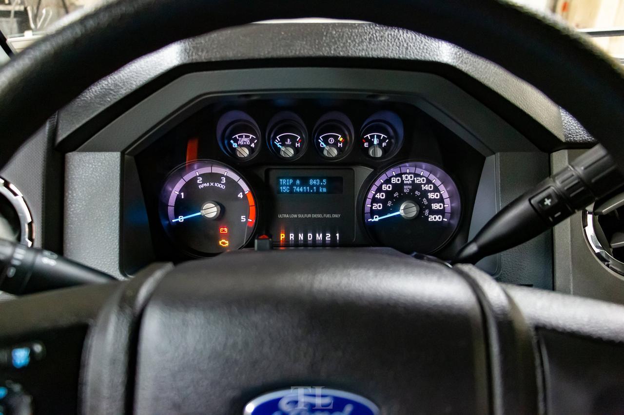 2015 Ford F-550 4x4 Super Cab XLT Diesel Service Box Red Deer AB