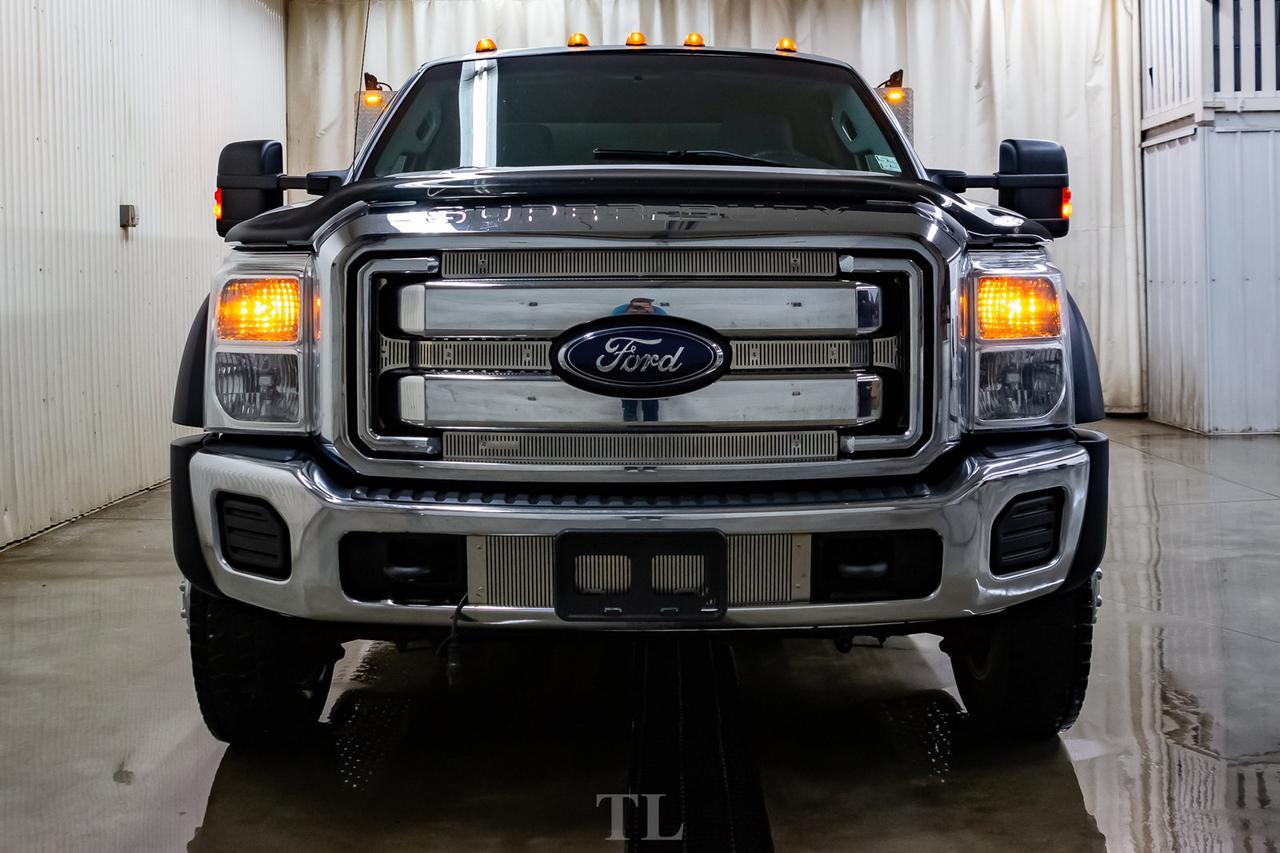 2015 Ford F-550 4x4 Super Cab XLT Diesel Service Box Red Deer AB