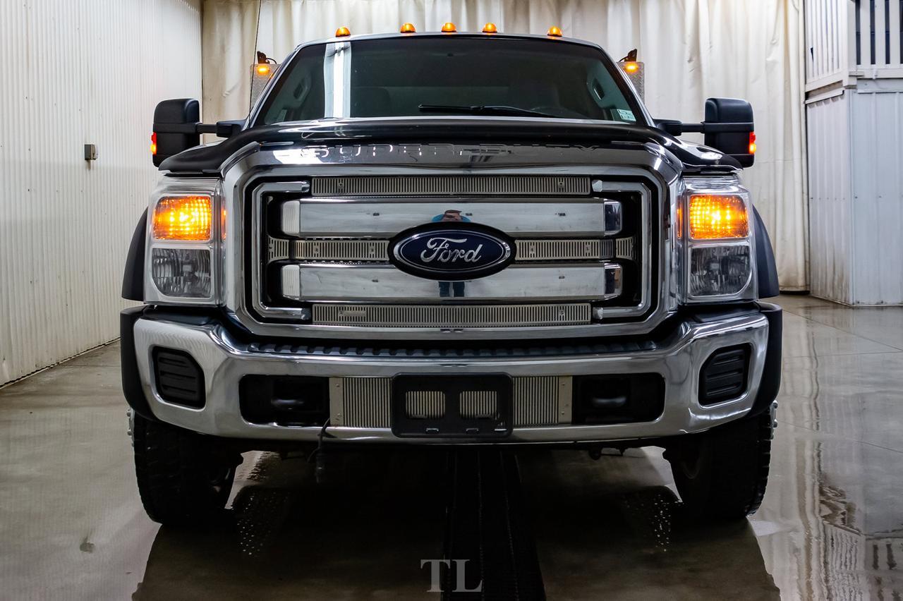 2015 Ford F-550 4x4 Super Cab XLT Diesel Service Box Red Deer AB