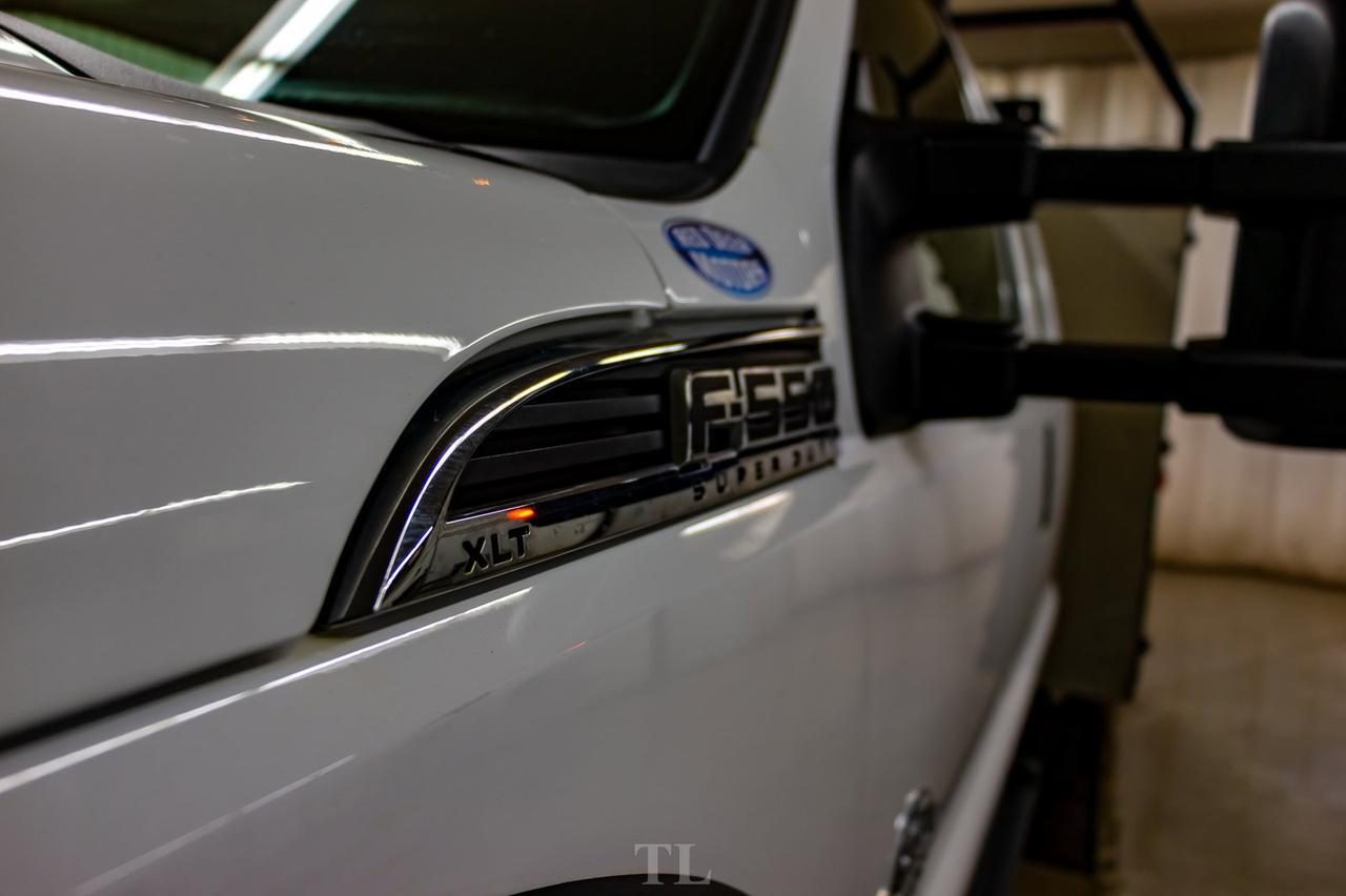 2015 Ford F-550 4x4 Super Cab XLT Picker Deck Diesel Red Deer AB