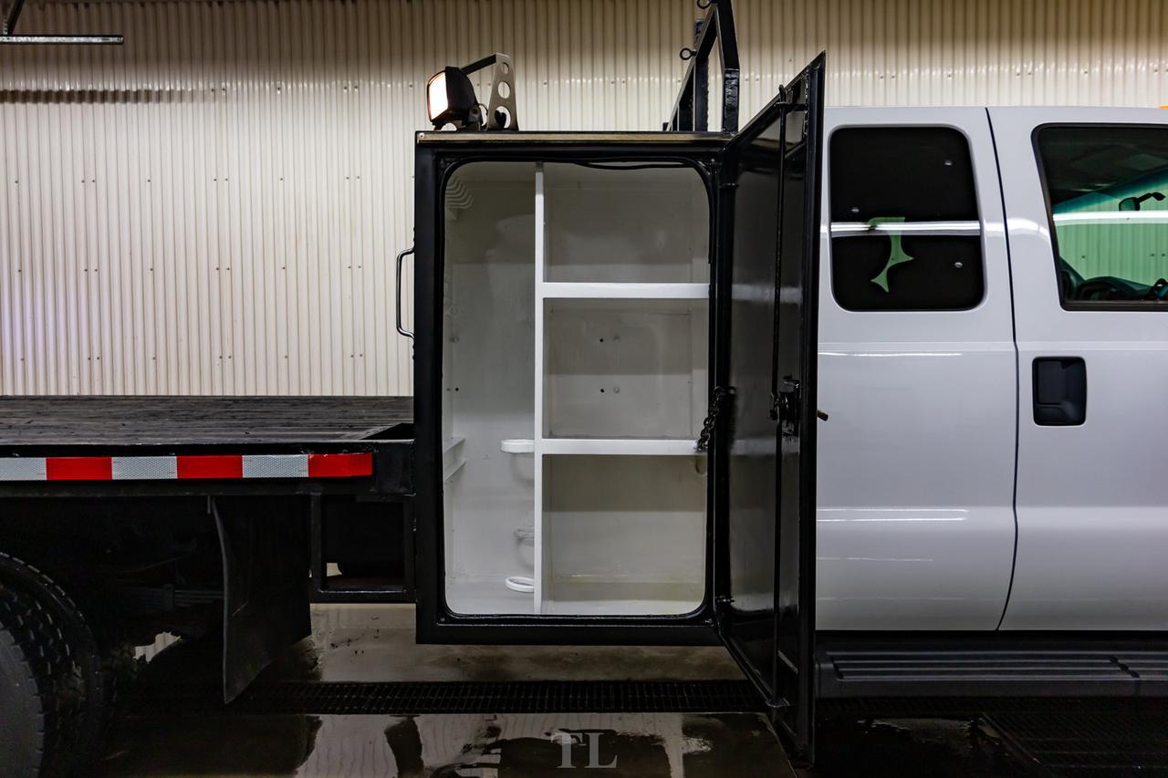 2015 Ford F-550 4x4 Super Cab XLT Picker Deck Diesel Red Deer AB