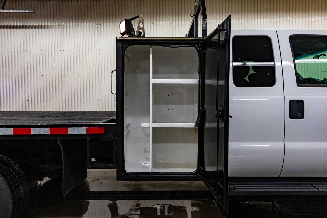 2015 Ford F-550 4x4 Super Cab XLT Picker Deck Diesel Red Deer AB