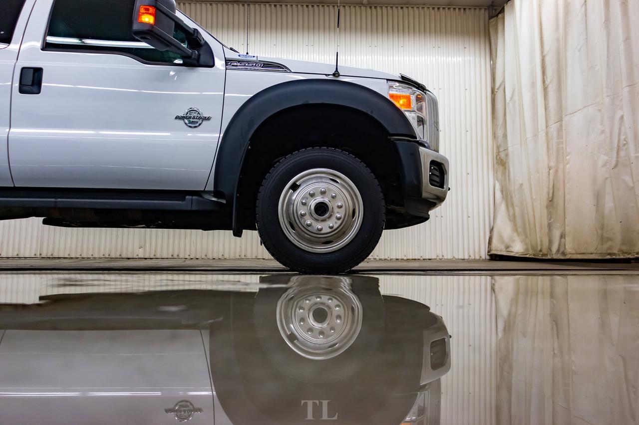 2015 Ford F-550 4x4 Super Cab XLT Picker Deck Diesel Red Deer AB