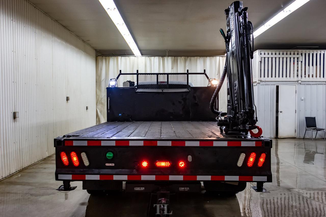 2015 Ford F-550 4x4 Super Cab XLT Picker Deck Diesel Red Deer AB