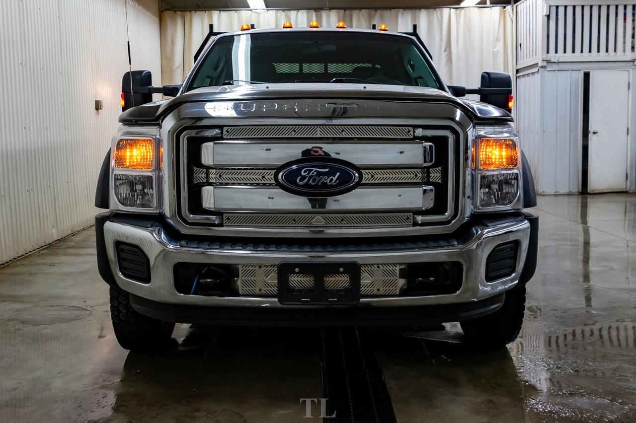 2015 Ford F-550 4x4 Super Cab XLT Picker Deck Diesel Red Deer AB