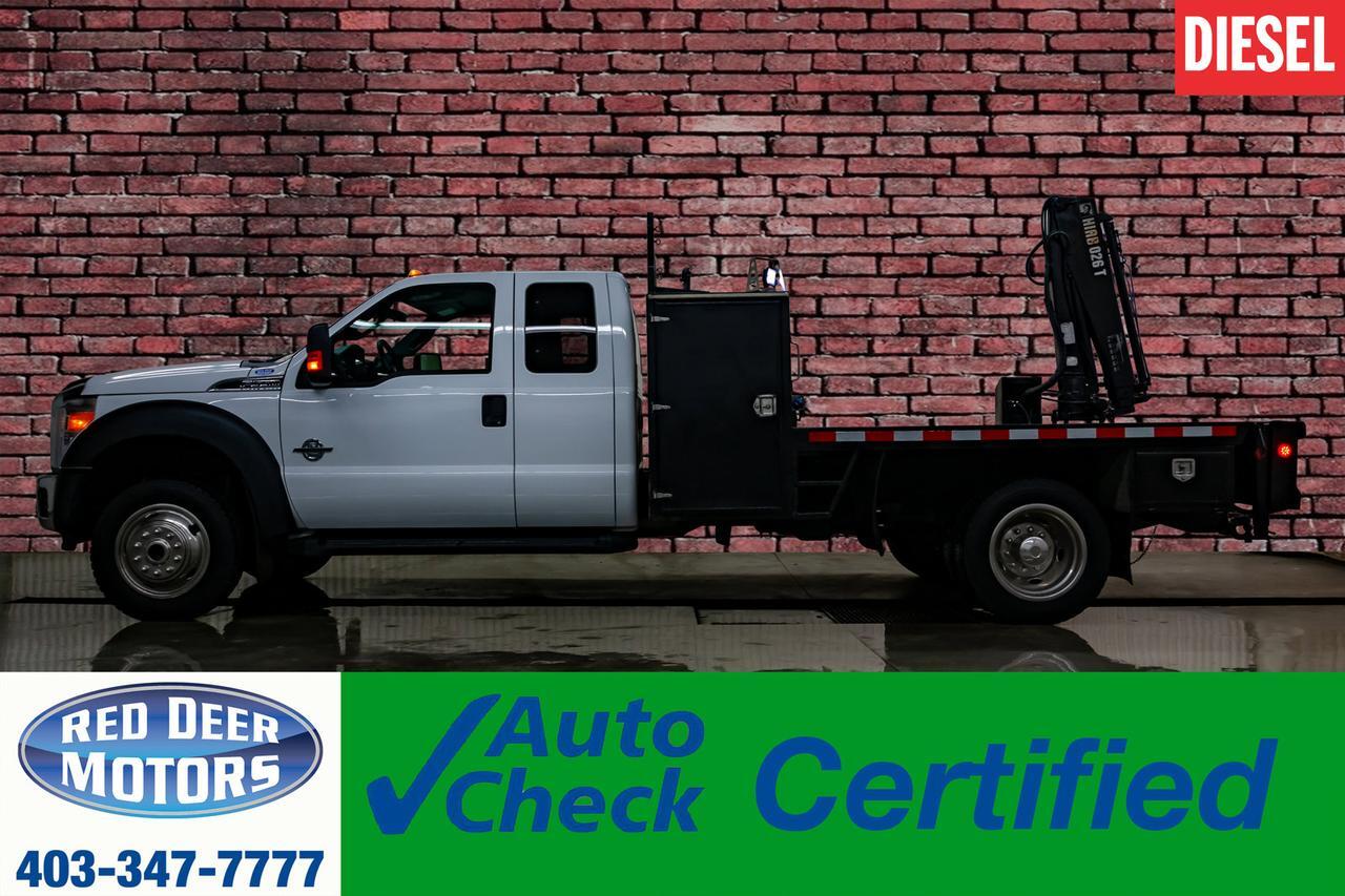 2015 Ford F-550 4x4 Super Cab XLT Picker Deck Diesel