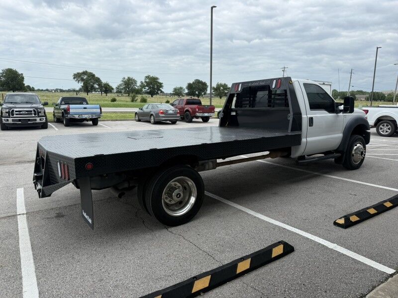 2015 Ford F-550 V10 4x4 14' Flatbed 39k ex XL Collinsville OK