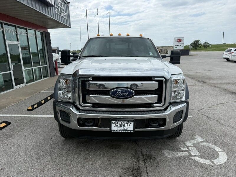 2015 Ford F-550 V10 4x4 14' Flatbed 39k ex XL Collinsville OK