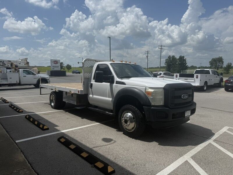 2015 Ford F-550 V10 4x4 14' Flatbed 39k exempt mi's XL Collinsville OK