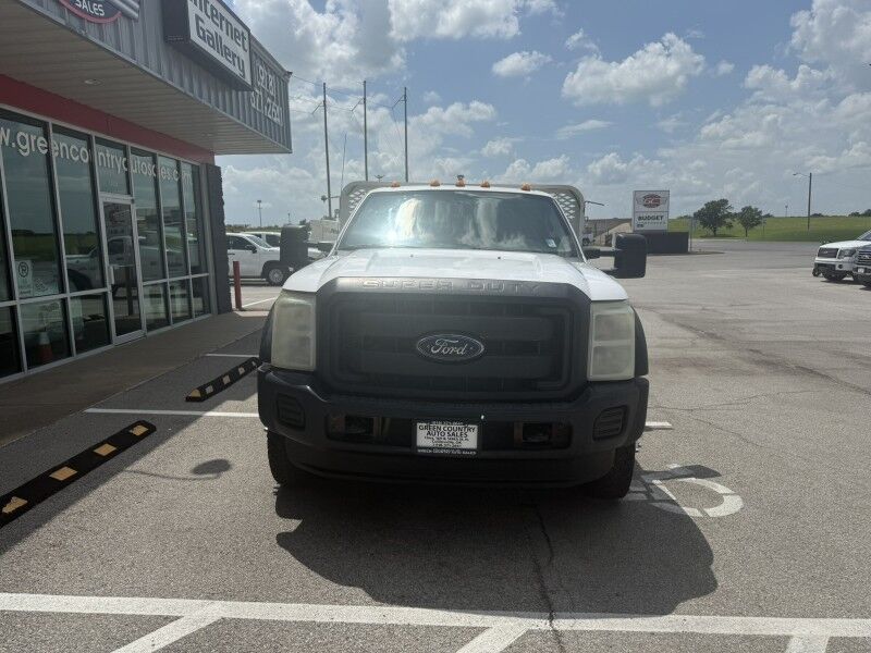 2015 Ford F-550 V10 4x4 14' Flatbed 39k exempt mi's XL Collinsville OK