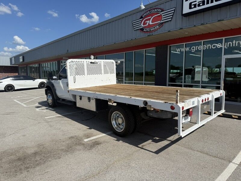 2015 Ford F-550 V10 4x4 14' Flatbed 40k exempt mi's XL Collinsville OK