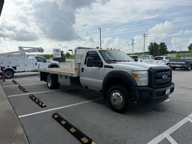 2015 Ford F-550 V10 4x4 14' Flatbed 41k exempt mi's XL Collinsville OK