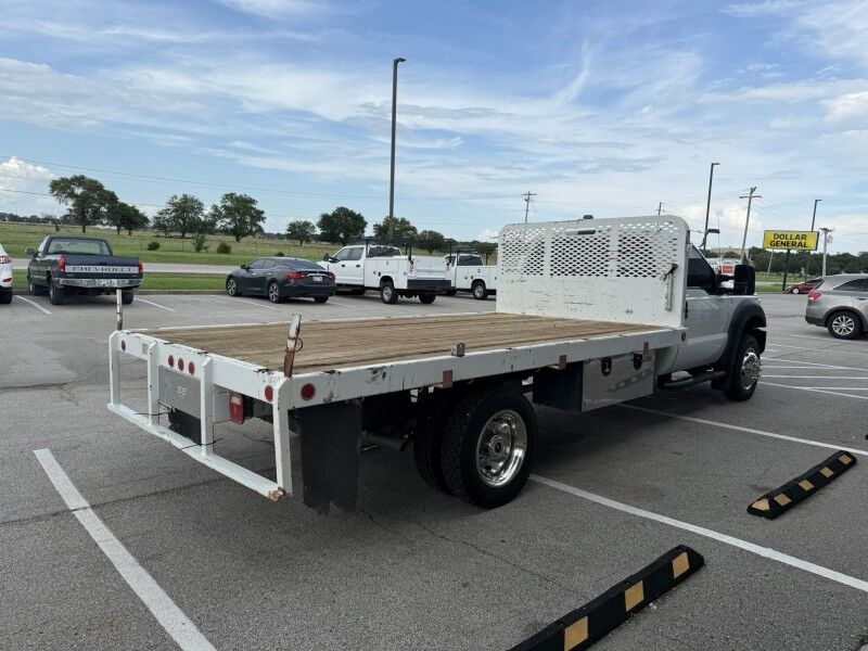 2015 Ford F-550 V10 4x4 14' Flatbed 41k exempt mi's XL Collinsville OK