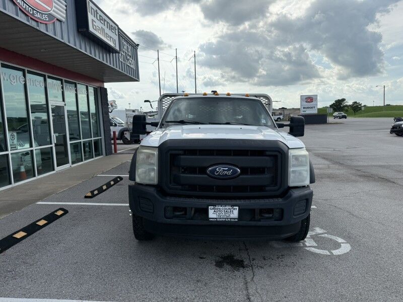 2015 Ford F-550 V10 4x4 14' Flatbed 41k exempt mi's XL Collinsville OK