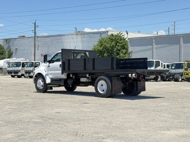 2015 Ford F-650 Super Duty 16' Steel Flatbed Dump Truck Miami FL