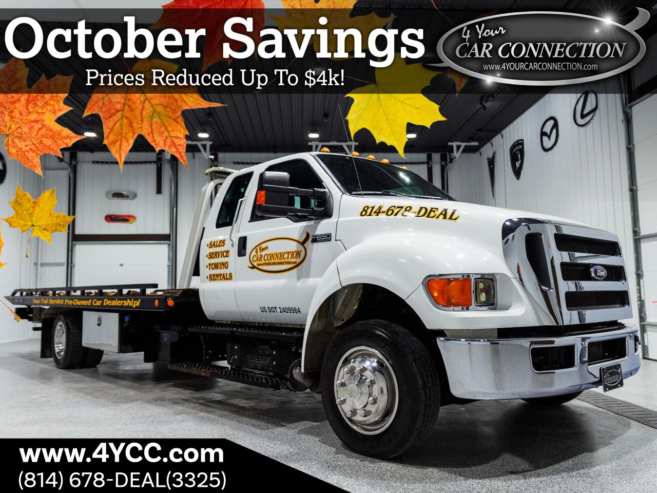 2015 Ford F-650 Super Duty Conventional Cab Diesel