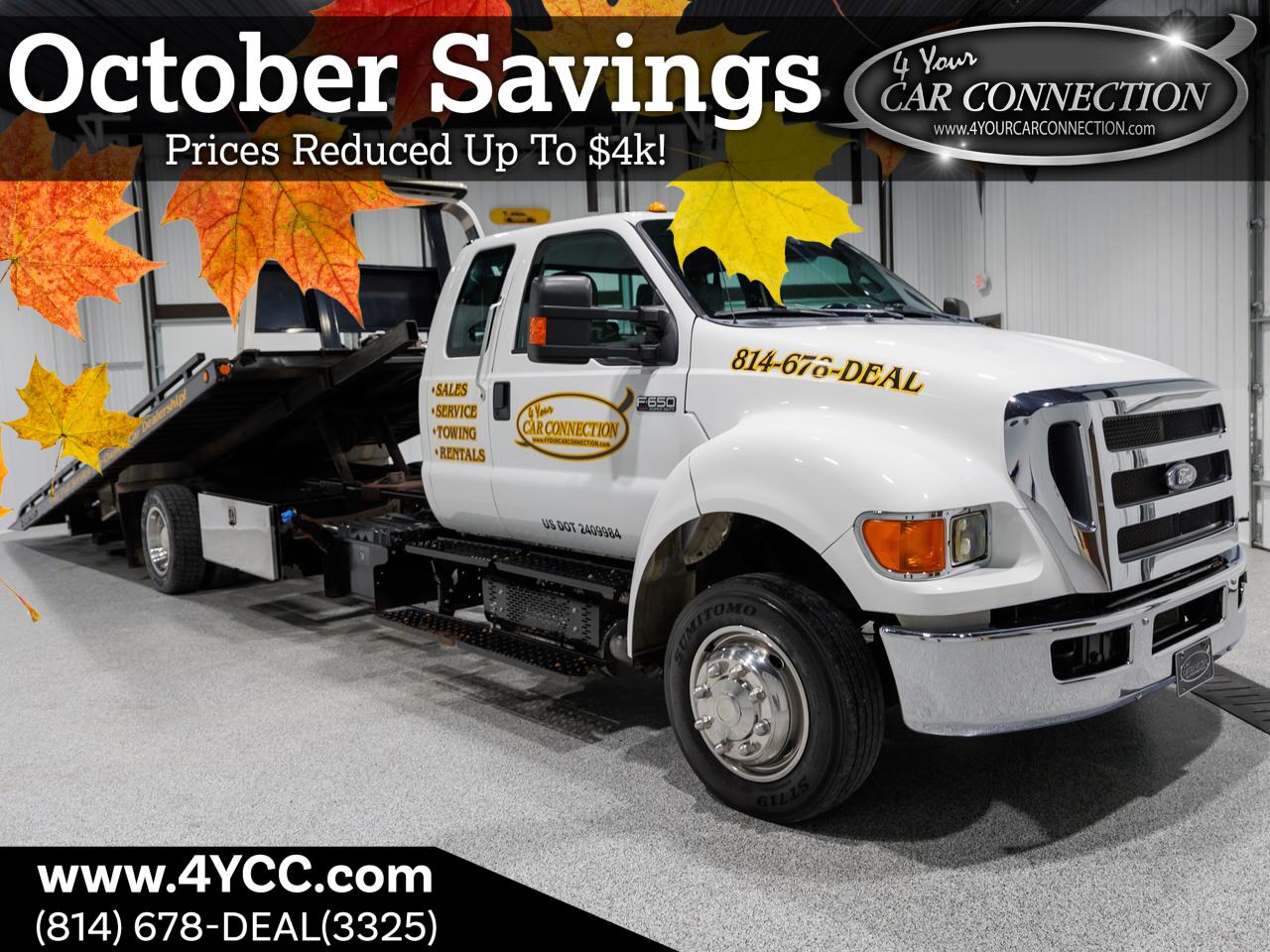 2015 Ford F-650 Super Duty Conventional Cab Diesel Cranberry PA