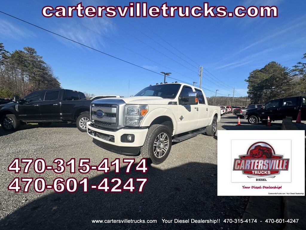 Used 2015 Ford F250 S/D Platinum FX4 in Cartersville GA