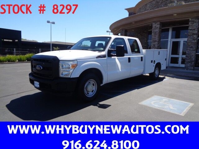 2015 Ford F250 Utility ~ Crew Cab ~ Only 41K Miles! Rocklin CA