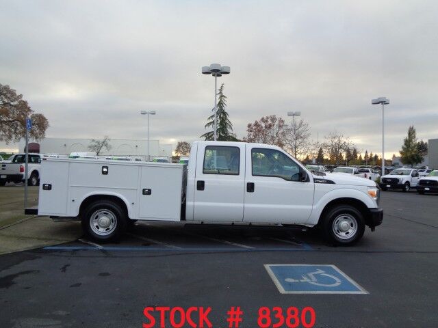 2015 Ford F250 Utility ~ Crew Cab ~ Only 49K Miles! Rocklin CA
