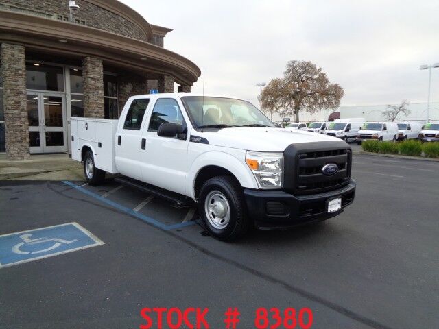 2015 Ford F250 Utility ~ Crew Cab ~ Only 49K Miles! Rocklin CA