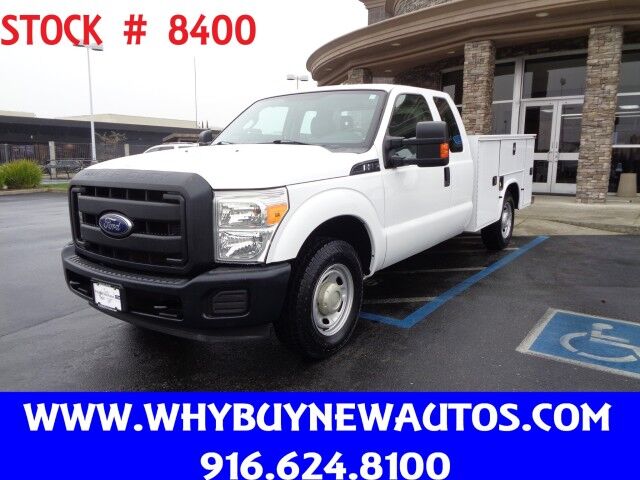 2015 Ford F250 Utility ~ Extended Cab ~ Only 17K Miles!
