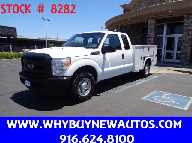 2015 Ford F250 Utility ~ Extended Cab ~ Only 33K Miles! Rocklin CA