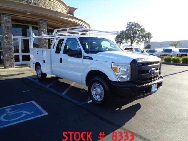 2015 Ford F250 Utility ~ Extended Cab ~ Only 35K Miles! Rocklin CA