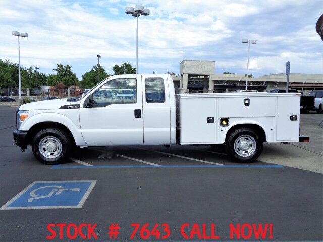 2015 Ford F250 Utility ~ Extended Cab ~ Only 66K Miles! Rocklin CA
