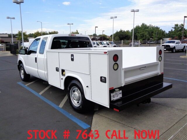 2015 Ford F250 Utility ~ Extended Cab ~ Only 66K Miles! Rocklin CA