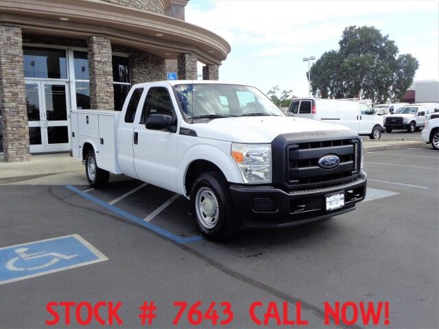 2015 Ford F250 Utility ~ Extended Cab ~ Only 66K Miles! Rocklin CA