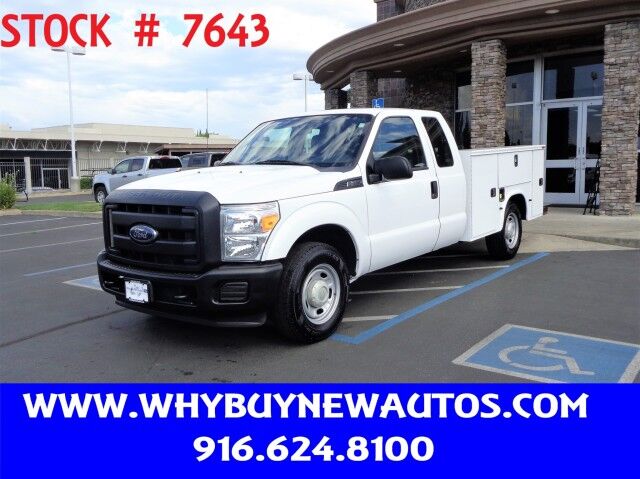 2015 Ford F250 Utility ~ Extended Cab ~ Only 66K Miles!