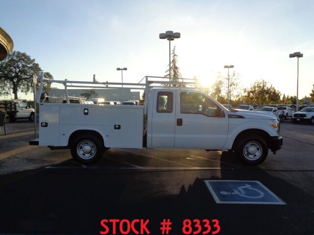 2015 Ford F250 Utility ~ Extended Cab ~ Rack ~ Only 35K Miles! Rocklin CA