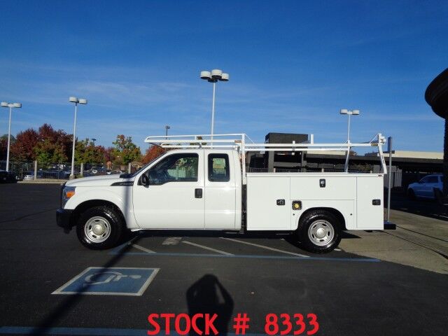 2015 Ford F250 Utility ~ Extended Cab ~ Rack ~ Only 35K Miles!