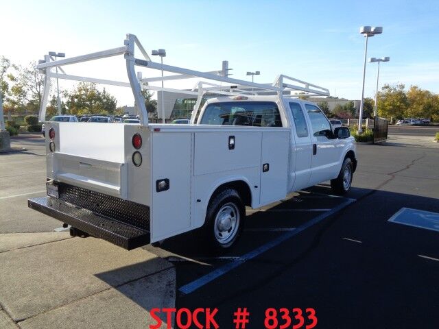 2015 Ford F250 Utility ~ Extended Cab ~ Rack ~ Only 35K Miles! Rocklin CA