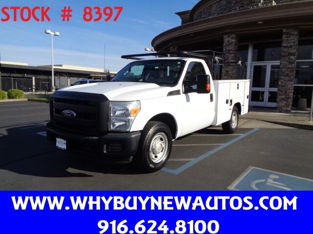 2015 Ford F250 Utility ~ Liftgate ~ Rack ~ Only 17K Miles!