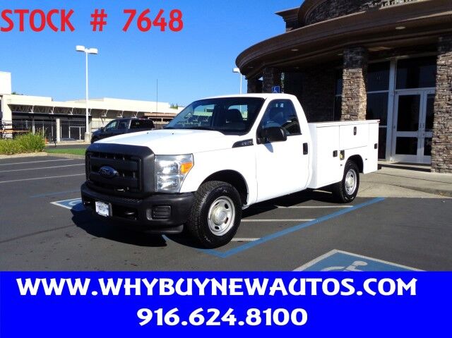 2015 Ford F250 Utility ~ Only 69K Miles! Rocklin CA