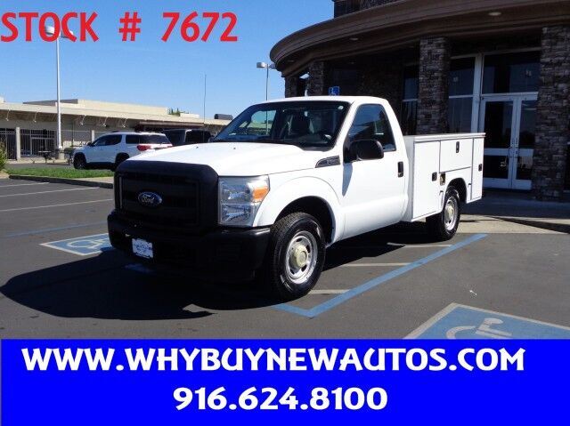 2015 Ford F250 Utility ~ Only 76K Miles!