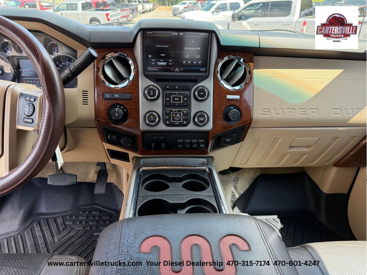 2015 Ford F250sd King Ranch FX4 - LIFTED - 37's - NICE UPGRADES Cartersville GA