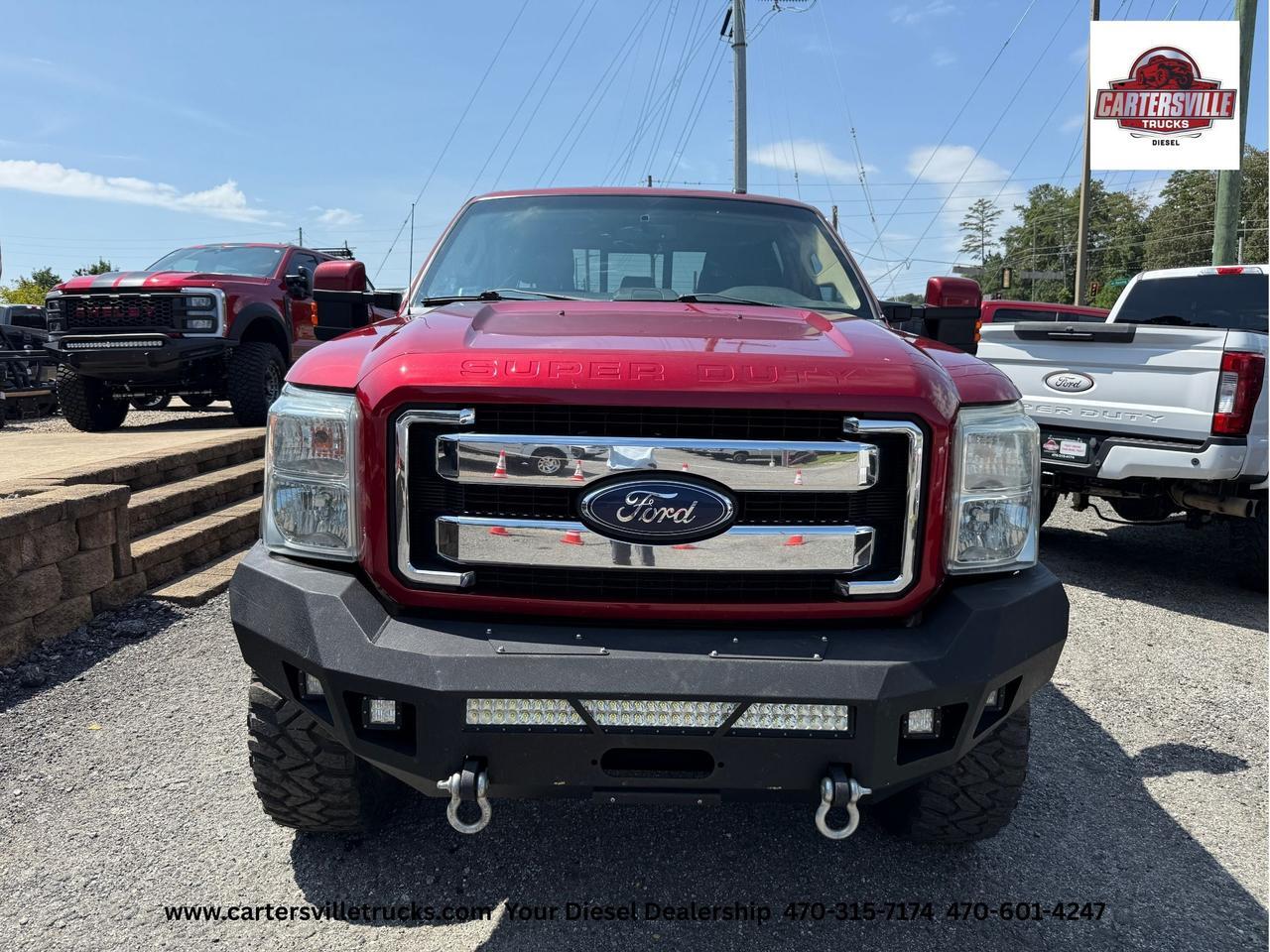 2015 Ford F250sd King Ranch FX4 - LIFTED - 37's - NICE UPGRADES Cartersville GA