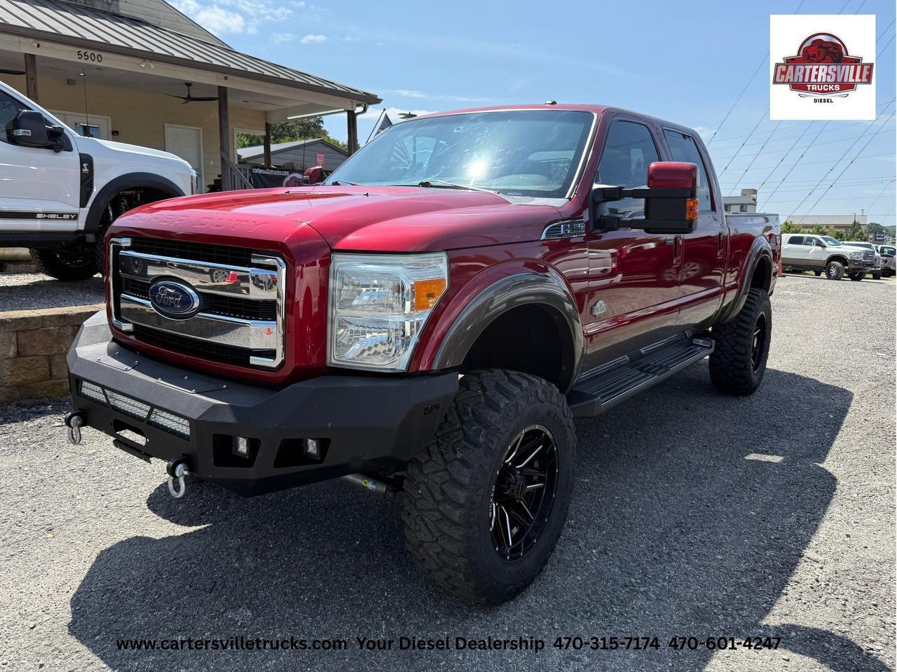 2015 Ford F250sd King Ranch FX4 - LIFTED - 37's - NICE UPGRADES Cartersville GA