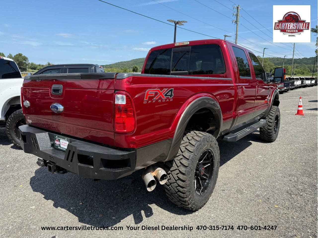2015 Ford F250sd King Ranch FX4 - LIFTED - 37's - NICE UPGRADES Cartersville GA